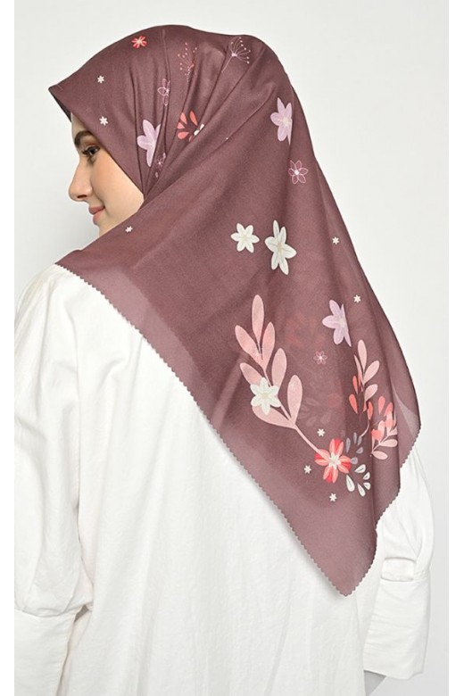 Virametha Jasmine Square Lasercut Lagoon Purple